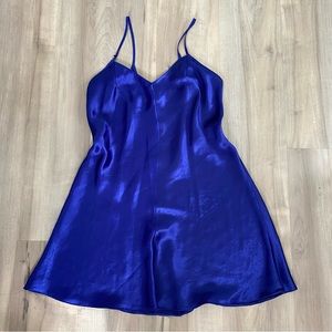 Purple Slip Lingerie Dress